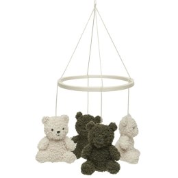 Jollein - Karuzela nad łóżeczko Baby mobile Teddy bear Leaf green-Natural