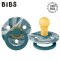 BIBS - Smoczek uspokajający S (0-6 m) Colour Tie dye Forest lake-White