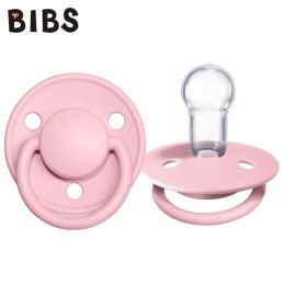 BIBS - Smoczek uspokajający One size De lux Baby pink