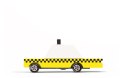 Candylab - Samochód drewniany Yellow Taxi