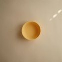 Mushie - Silikonowa miseczka z przyssawką Pale daffodil