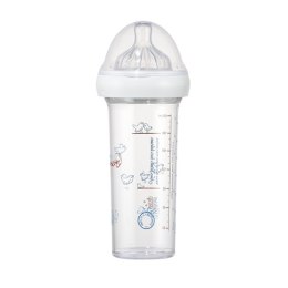 Le Biberon Français - Butelka ze smoczkiem do karmienia noworodków i niemowląt 0m+ 210 ml Bonjour