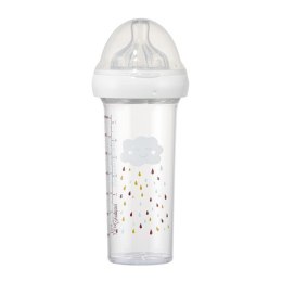 Le Biberon Français - Butelka ze smoczkiem do karmienia noworodków i niemowląt 0m+ 210 ml Chmurka
