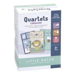 Little Dutch - Gra w karty Kwartet Zwierzęta