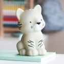 A Little Lovely Company - Mała lampka Tygrysek Biały