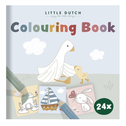 Little Dutch - Kolorowanka Little goose