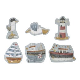 Little Dutch - Puzzle 6w1 (3-5 el.) Sailors bay