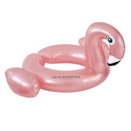 Swim Essentials - Dmuchany Flaming Flamingo Rose