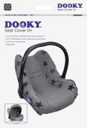Dooky - Pokrowiec do fotelika 0-13 kg Stars Grey