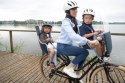 Bobike - Fotelik rowerowy Exclusive Mini Plus Safari chic
