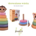 Jouéco - Drewniana wieża The wildies family Małpka