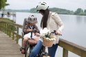 Bobike - Fotelik rowerowy Exclusive Maxi Plus 1P rama Safari chick