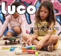 Luco Toys - Klocki konstrukcyjne z kółkami 36 szt. Large