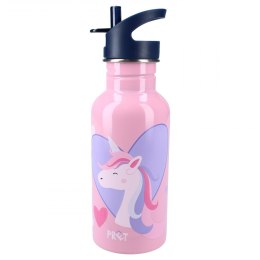 Prêt - Butelka na wodę Bidon dla dzieci Heart Unicorn Pink