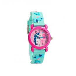 Prêt - Zegarek dla dzieci Happy times Zebra Pink-Mint