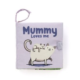 Jellycat - Książeczka sensoryczna dla dzieci „Mummy Loves Me"