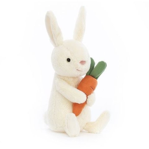 Jellycat - Pluszak 18 cm Króliczek z marchewką Bobbi