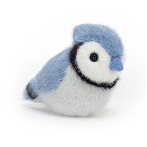 Jellycat - Pluszak 10 cm Ptaszek Modrosójka błękitna Birdling