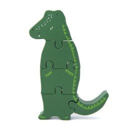 Trixie - Drewniane puzzle Pan Krokodyl