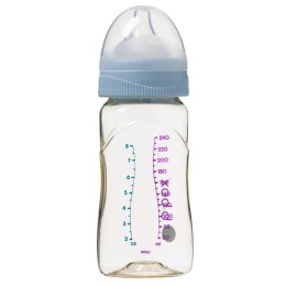 B.Box - Butelka ze smoczkiem do karmienia niemowląt wykonana z PPSU 240 ml Lullaby blue