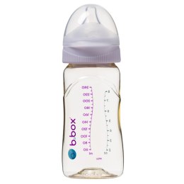 B.Box - Butelka ze smoczkiem do karmienia niemowląt wykonana z PPSU 240 ml Peony