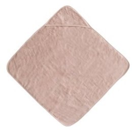 Mushie - Ręcznik z kapturkiem z bawełny organicznej Blush
