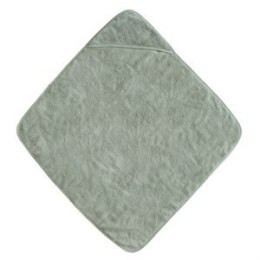 Mushie - Ręcznik z kapturkiem z bawełny organicznej Moss