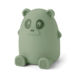 Nuuroo - Lampka silikonowa Panda Dusty green