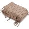 Nuuroo - Ochraniacz do łóżeczka z bawełny organicznej 360 x 30 cm Flower bee Sand