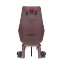 Bobike - Fotelik rowerowy Exclusive maxi plus LED bagażnik Toffee brown