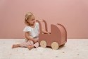 Little Dutch - Drewniany wózek dla lalek z pościelą