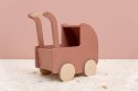 Little Dutch - Drewniany wózek dla lalek z pościelą