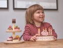 Tender Leaf Toys - Drewniany tort urodzinowy Chocolate