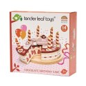 Tender Leaf Toys - Drewniany tort urodzinowy Chocolate