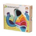 Tender Leaf Toys - Drewniana zabawka Poznajemy kolory Paw z kolorowymi szybkami