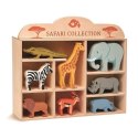 Tender Leaf Toys - Drewniane figurki do zabawy Zwierzęta Safari