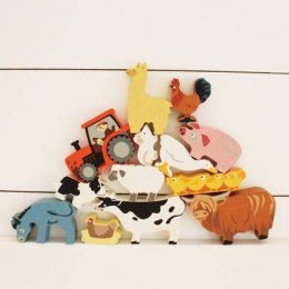 Tender Leaf Toys - Drewniane figurki do zabawy Zwierzęta na farmie