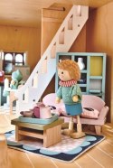 Tender Leaf Toys - Drewniane meble do domku dla lalek Salon