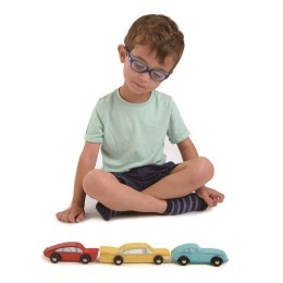 Tender Leaf Toys - Drewniane samochody 3 szt. Retro