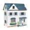 Tender Leaf Toys - Drewniany trzypiętrowy domek dla lalek
