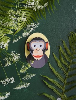 Studio ROOF - Dekoracja ścienna 3D Mali przyjaciele Małpka