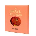 ThreadBear Design - Miękka książeczka "As Brave As A Bear"