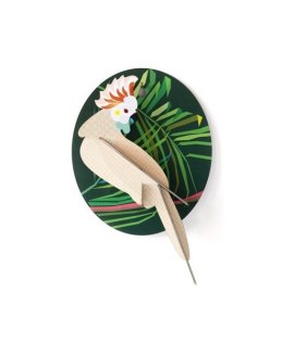 Studio ROOF - Dekoracja ścienna 3D Deco Papużka kakadu