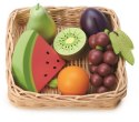 Tender Leaf Toys - Wiklinowy koszyk z owocami