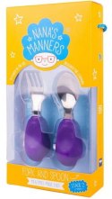 Nana's Manners - Widelec i łyżka 1-3 lat Etap 2 Purple