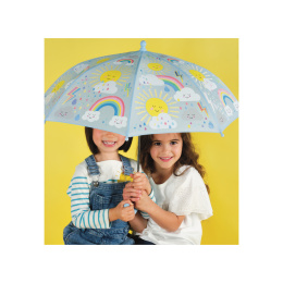 Floss & Rock - Magiczna parasolka zmieniająca kolory Słoneczko i chmurki