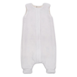 Muumee - Dwustronny śpiworek muślinowy-piżamka z nogawkami z bawełny organicznej TOG 1.0 Baloons