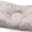 Muumee - Poduszka do karmienia z bawełny organicznej 4w1 Rainbow