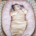 Muumee - Śpiworek multifunkcyjny z bawełny organicznej TOG 0.5 Newborn fish Smile