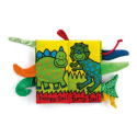 Jellycat - Książeczka sensoryczna dla dzieci „Dino Tails"